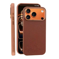 Funda Magnética de Lujo para Teléfono con Tecnología de Adsorción para iPhone 11 12 13 14 15 16 17 Pro Max Plus, Compatible con Carga Inalámbrica Magsafe