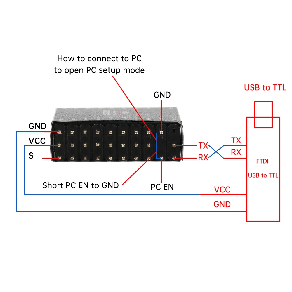 Comparador de voltaje DIY SBUS a decodificador de conversión precisa PWM de 16 canales receptor PPM de 2 canales compatible con Futaba, naranja, Frsky - imagen 2