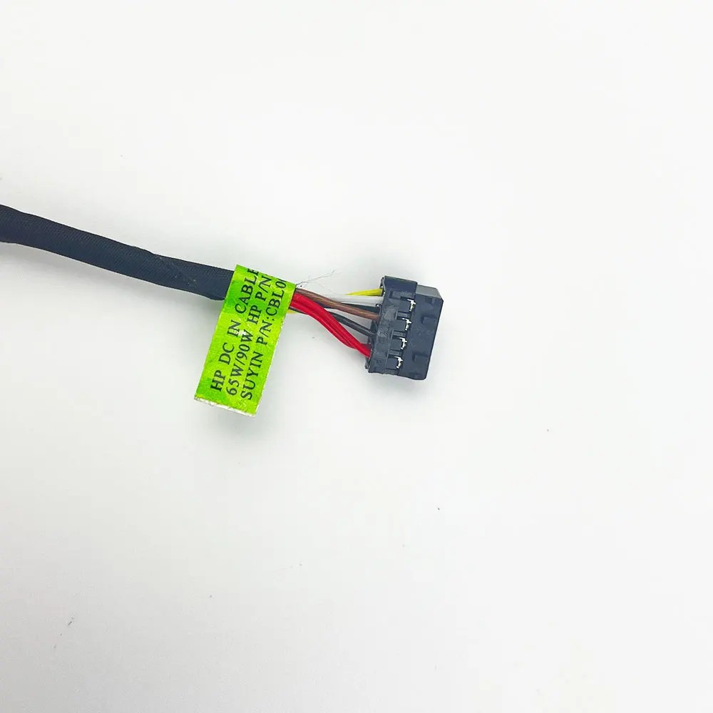 Conector de alimentación DC con cable para portátil HP pavilion 210, 215, G1, 14-K, 11-E, 11-E015DX, Cable flexible de DC-IN, 717370-YD6, 717370-FD6 - imagen 4