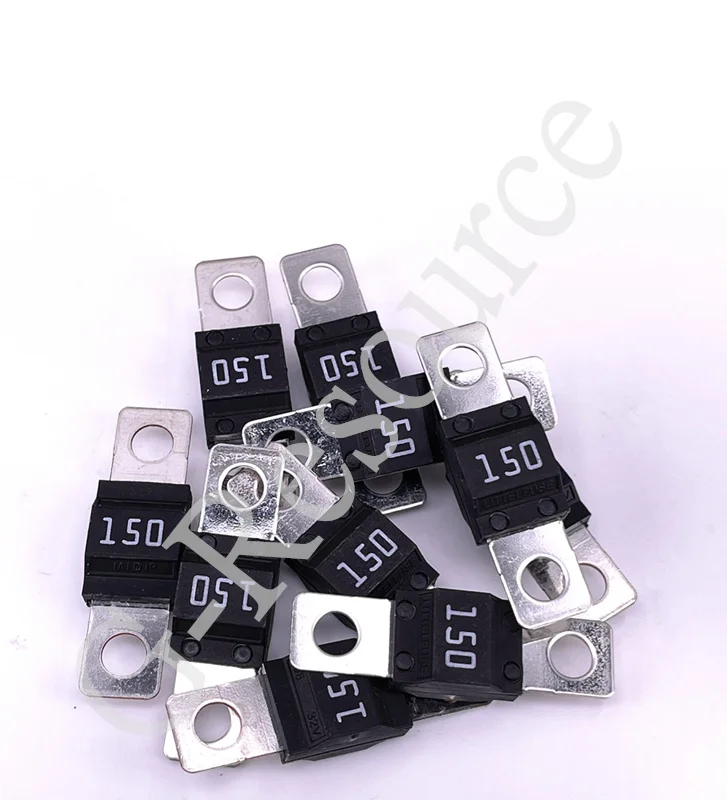 Fusible de coche tipo perno pequeño Litt importado 0498150.M MIDI 498 Series 150A 32V - imagen 4