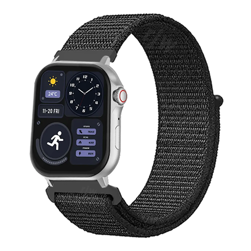 Correa deportiva de nailon para COLMI I28 Ultra/P73 P71 P68/M42/I31 pulsera para COLMI V76 V73 V68/C81/P28 Plus accesorios banda de 20mm 22mm - imagen 5