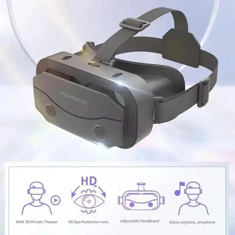 Gafas VR 3D, auriculares de realidad Virtual, dispositivos, lentes para casco, gafas inteligentes para teléfonos inteligentes, teléfono móvil, juego de visor Viar - imagen 3