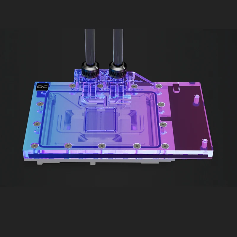 Alphacool Eisblock Aurora Bloque de agua acrílico compatible con Nvidia GeForce RTX 4090(FE) Founders Edition Cooler - imagen 4