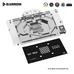 Barrow Bloque GPU Palit RTX 5090 GameRock OC – Refrigeración por agua