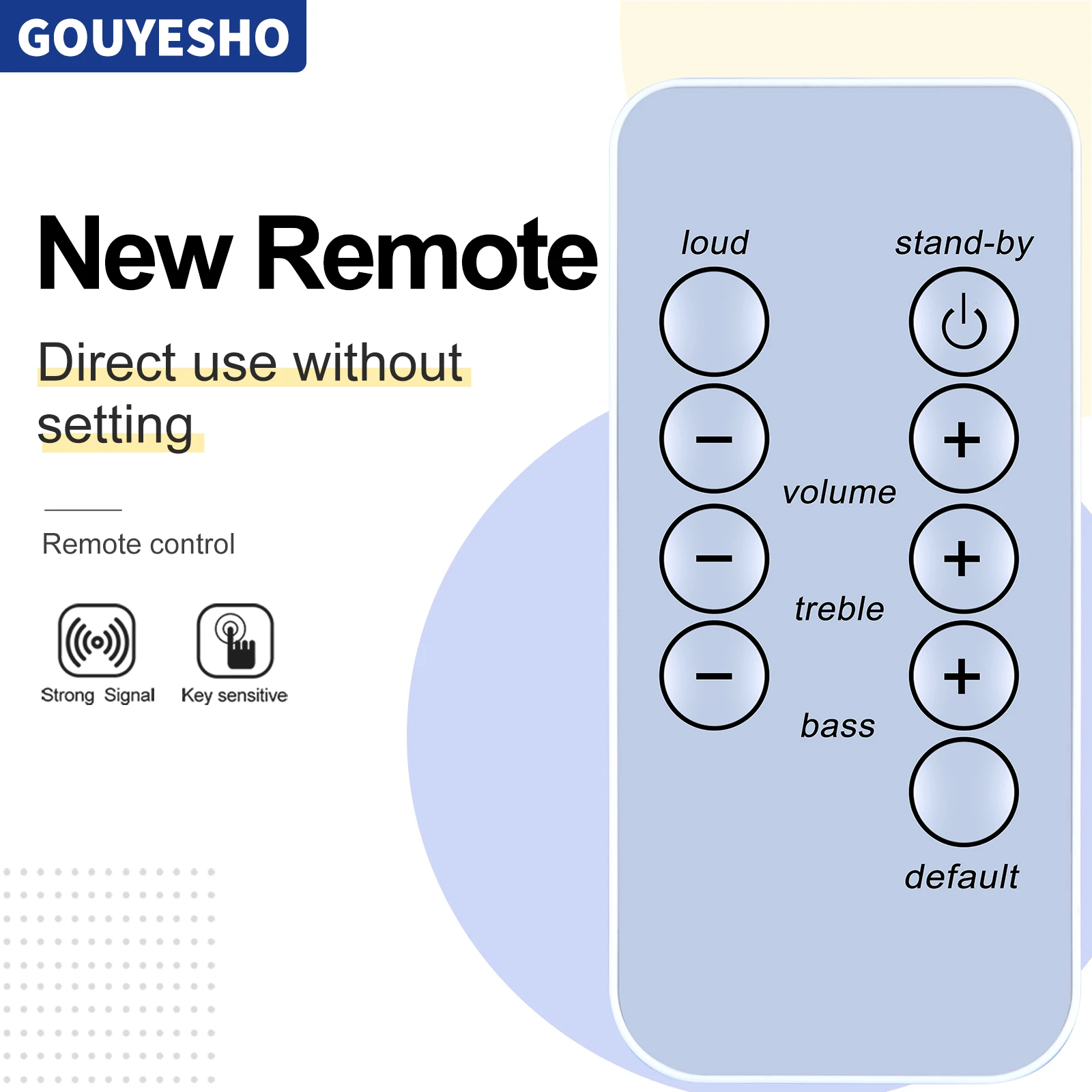 Mando a distancia para ALTEC LANSING VS4221 2,1, sistema de altavoces, música y juegos, nuevo