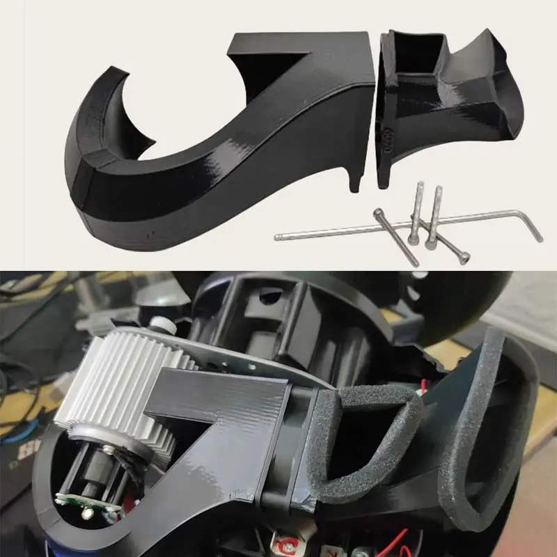 Juego de sacrificio simulado, modificación del conducto de disipación de calor para volante de Ferrari Compatible con Thrustmast T300TS/GT - imagen 2