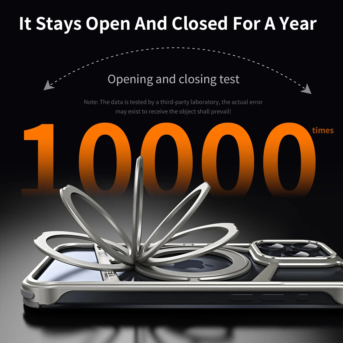 Funda de teléfono con soporte magnético sin marco de aleación de aluminio para iPhone 16 15 14 Pro Max Magsafe, cubierta a prueba de golpes con disipación de calor de Metal - imagen 5