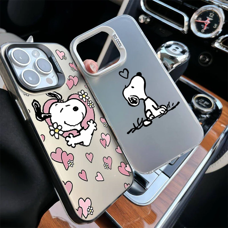 Funda de teléfono con dibujos de Snoopy para Hauwei Honor 400 Lite 200 400 Pro Magic 7 Lite X6B X7B X9B X8A X9A 5G, funda trasera a prueba de golpes - imagen 3