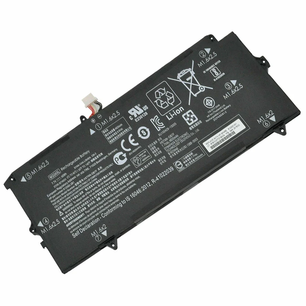 Nueva batería Original genuina para ordenador portátil MG04XL 7,7 V 40Wh para HP Elite X2 1012 G1 Series HSTNN-DB7F 812060 -2B1 812205 -001 etc. - imagen 4