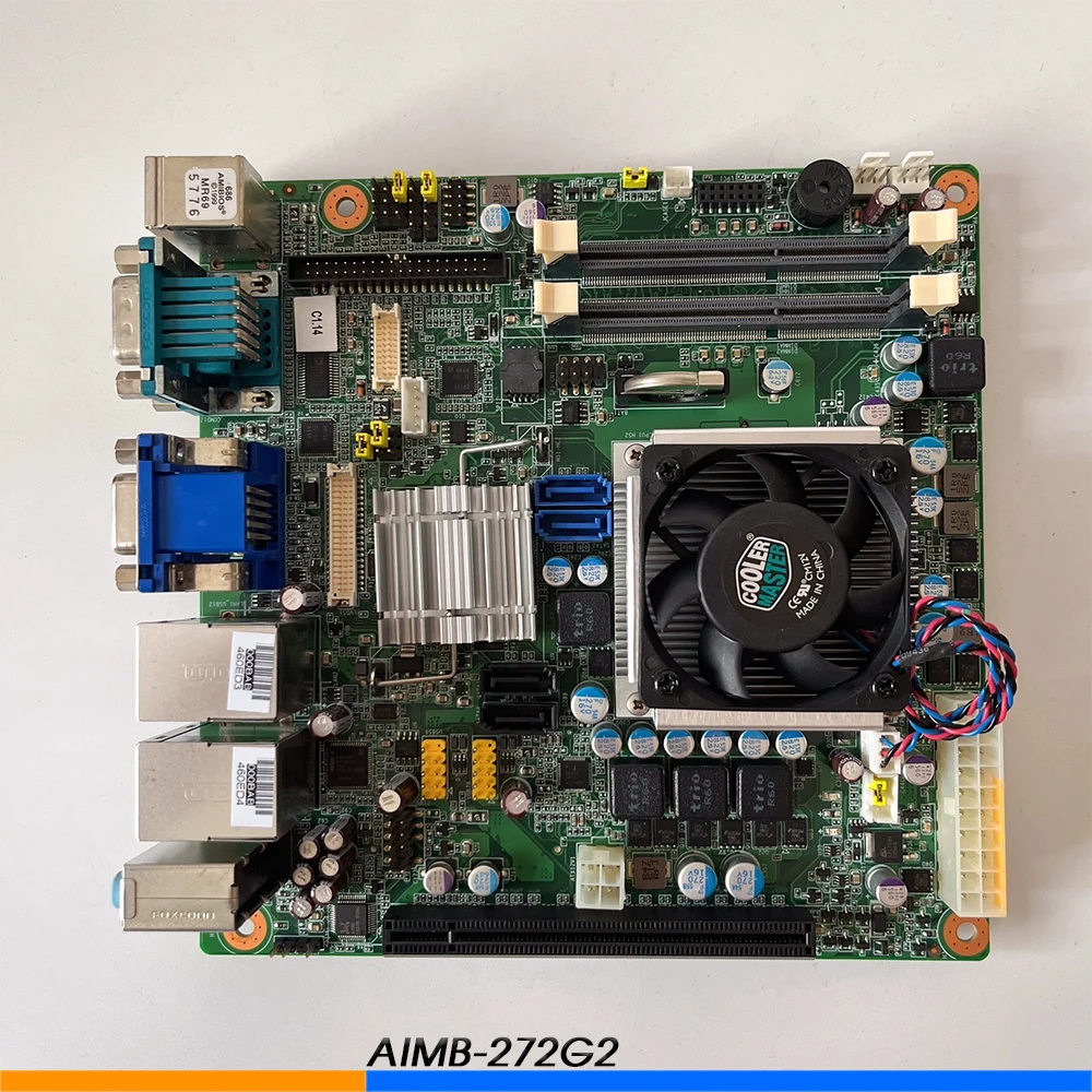 Para placa base Advantech Industrial Mini-ITX Dual Nic Interfac AIMB-272 REV.A1 AIMB-272G2 - imagen 2
