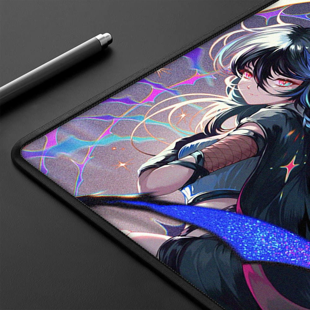 Alfombrilla de ratón de superficie ultrafina, alfombrilla de ratón profesional para deportes electrónicos, alfombrilla de ratón de Anime de 45x40cm, alfombrilla de mesa antideslizante, alfombrilla para teclado de juegos - imagen 3