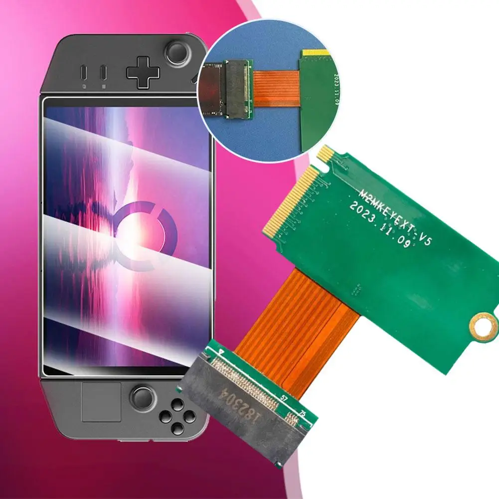Adaptador de tarjeta de memoria SSD Legion Go, convertidor, placa de transferencia, disco duro NVME modificado, accesorios M.2, 2242 a 2280 - imagen 2