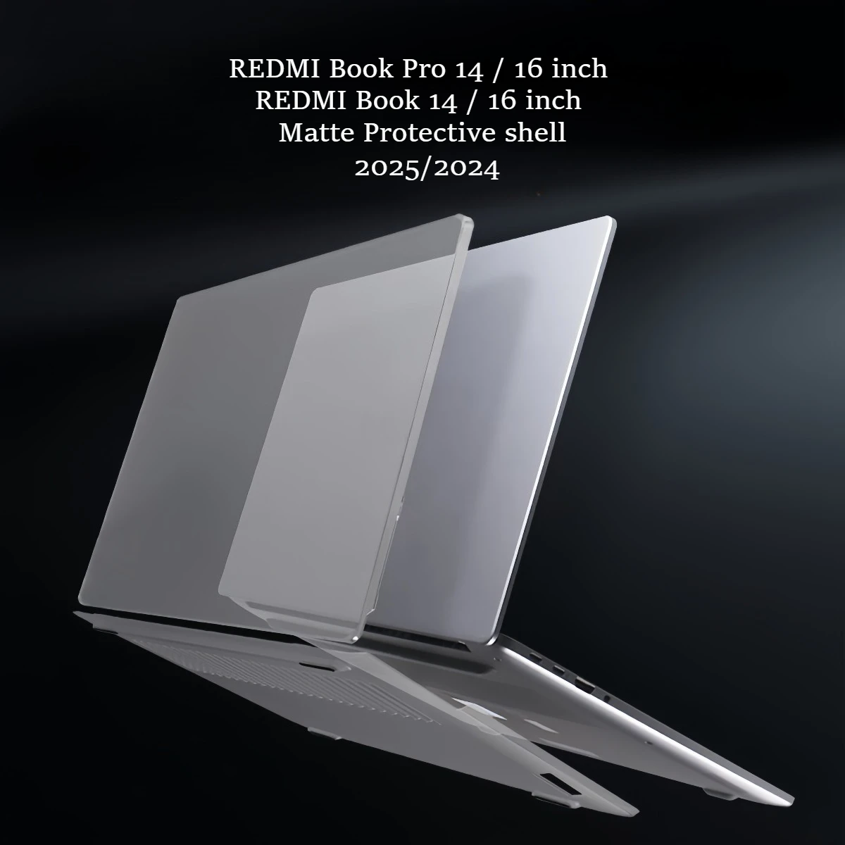 Funda mate para Xiaomi REDMI Book Pro 2024/2025, carcasa protectora dura de 14 y 16 pulgadas, antiarañazos para Redmi Book 14 16, funda para portátil