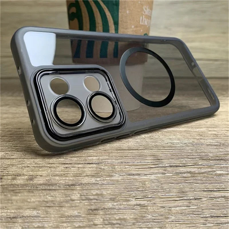 Funda magnética para Infinix Note 40 Pro Plus 5G Note40 4G TPU silicona suave transparente MagSafe cubierta protección de cámara parachoques