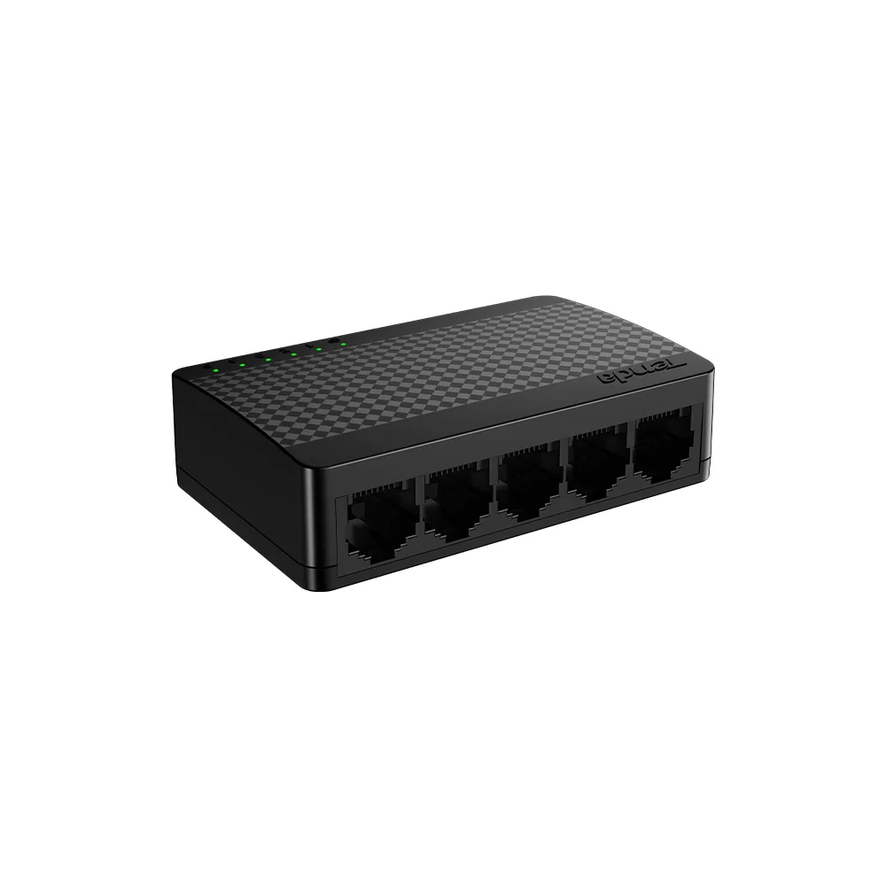 Tenda SG105M, todas las puertos Gigabit, red de alta velocidad, conmutador Ethernet de 5 puertos, concentrador Lan rápido de 1000Mbps, Plug and Play completo/medio dúplex - imagen 5