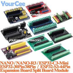 Placa Expansión ESP32-C3 NANO-R3 Módulo Desarrollo Multifunción E/S