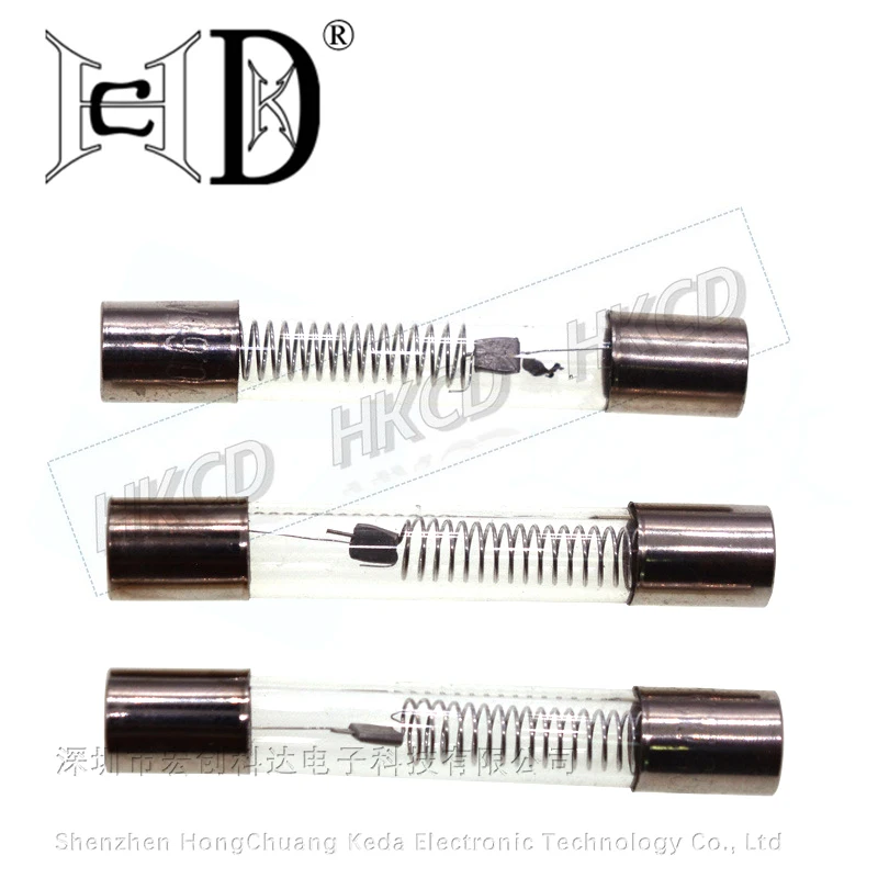 Fusible especial para horno microondas de 5KV, 6x40mm, 0,65a, 0,7a, 0,75a, 0,8a, 0,85a, 0,9a, 1A, fusible de tubo de vidrio 1000V, 700MA, 6X40MM, fusible de alta presión - imagen 5