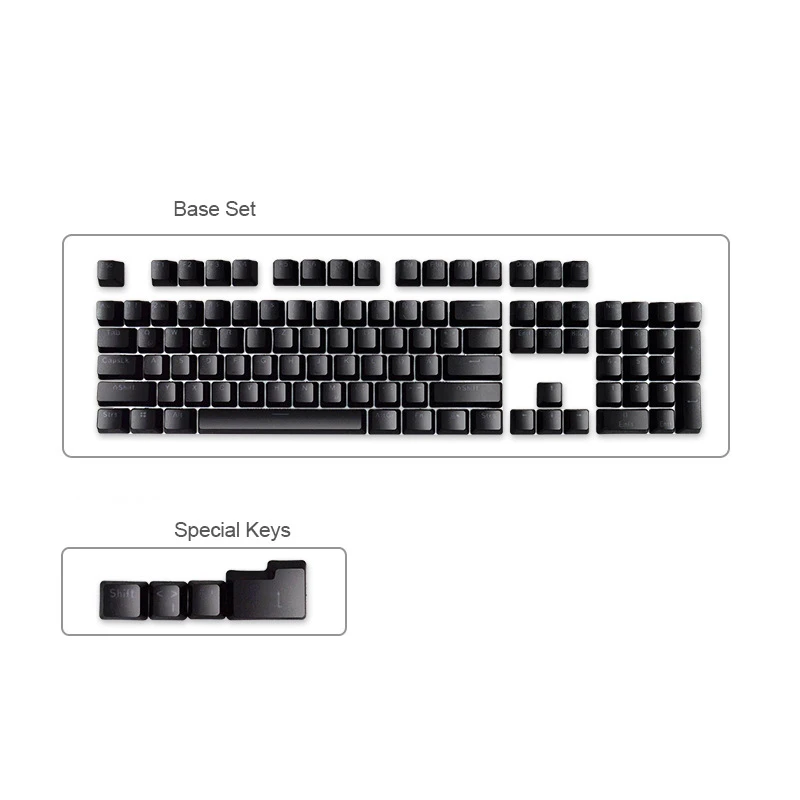 Teclas para teclado mecánico portugués, compatibles con interruptores MX, doble disparo, iluminación Led, perfil OEM - imagen 5