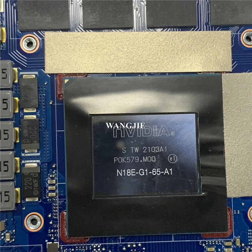 Para HP ENVY 15-ep0500TX 15-EP placa base de computadora portátil L97394-601 i7-10750H CPU RTX2060 6G GPU DA0G3FMBCD0 100% en funcionamiento - imagen 5