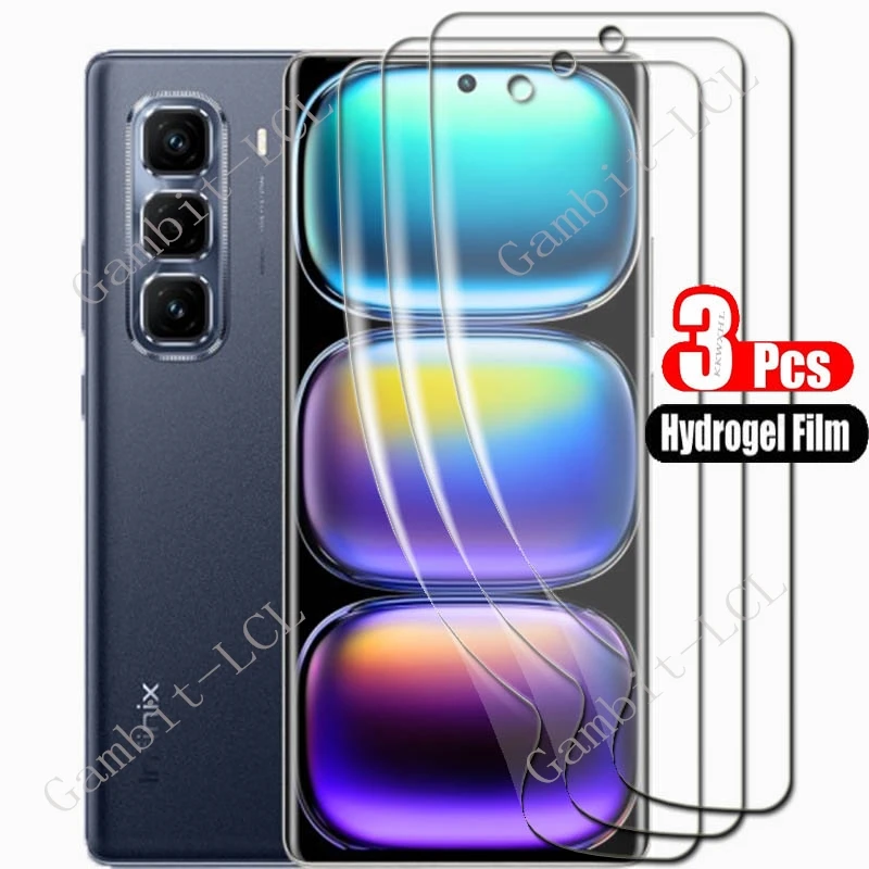 Para Infinix Hot 50 Pro + 6,78 "Hot50Pro + Hot50Pro Plus película de hidrogel suave hidráulica cubierta protectora de pantalla completa - imagen 2