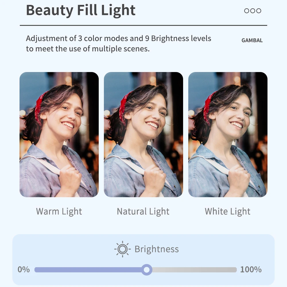 Estabilizador de cardán para teléfono, palo de Selfie para iPhone, Android, cámara de acción, trípode, teléfono móvil, mango para teléfono inteligente, vídeo - imagen 4