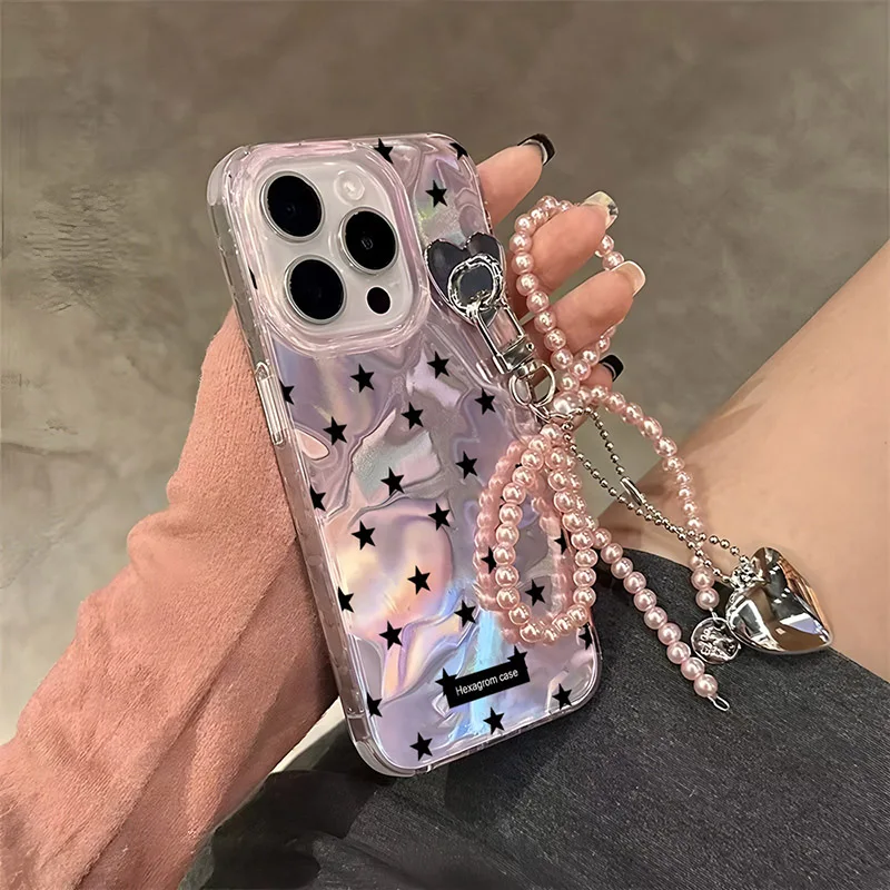 Funda con colgante de lazo y mariposa de estrella para Honor 90 Smart X8 X8A X7A Magic 4 Lite 70 Lite X7 X9 5G, fundas para teléfono de dibujos animados - imagen 2