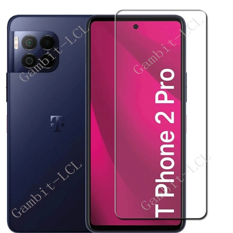 3 uds 9H Original para T-Mobile REVVL 7 Pro (T Phone 2 Pro Protector de vidrio templado en REVVL7Pro 2Pro película protectora de pantalla - imagen 2
