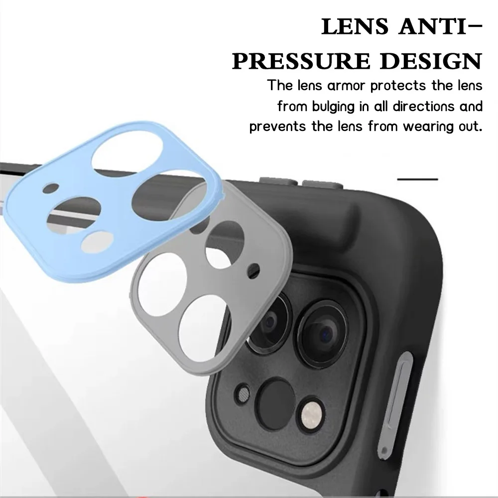 Para IPad Air 11 13 M3 M2 funda 2025 2024 para iPad A16 funda para 10/11a generación 10,9 Pro 11 13 M4 funda Mini 6 7 funda con soporte para lápiz - imagen 2