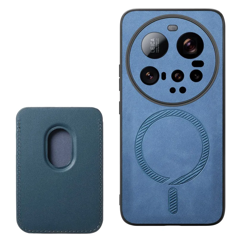 Para Xiaomi 15 Ultra cuero para Magsafe funda magnética para Xiaomi Mi 15ultra 5G desmontable 2 en 1 tarjeta de billetera parachoques a prueba de golpes - imagen 3