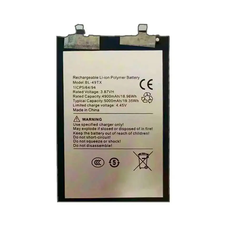 Batería ligera del teléfono móvil BL-49TX para Infinix Note 30 5G 30I X6716 5000Mah - imagen 2