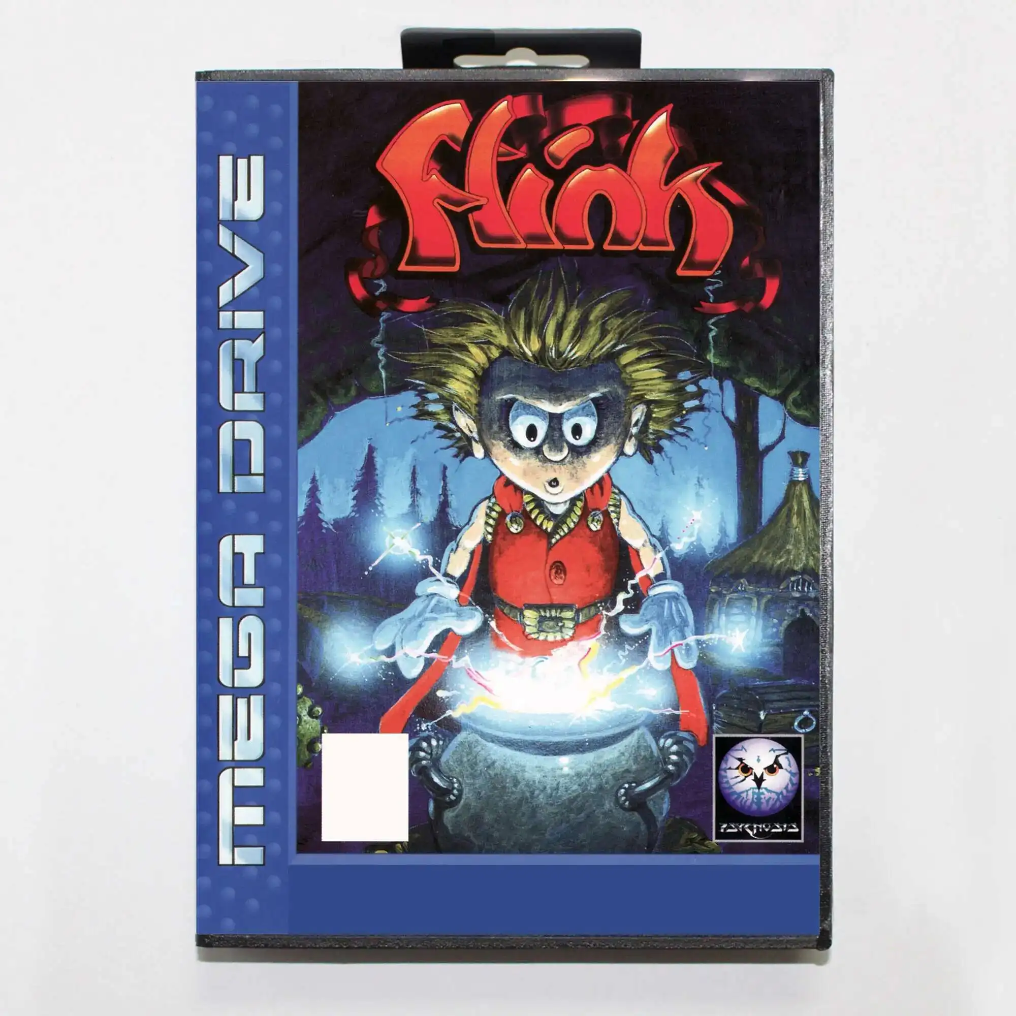 Tarjeta de juego Flink MD con caja EUR para sistema Sega Megadrive Genesis de 16 bits