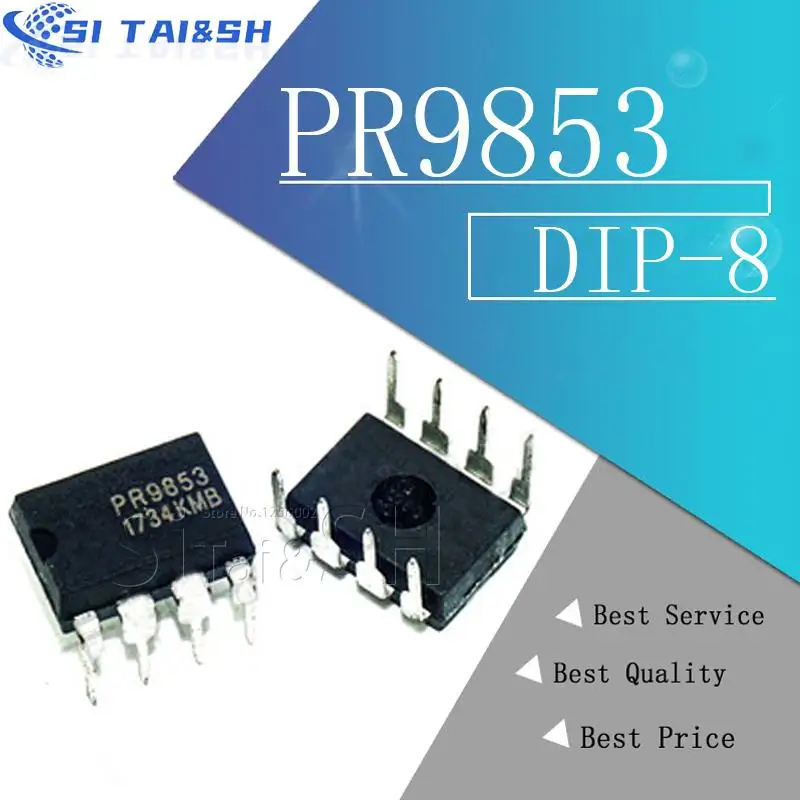Si Tai y SH 10 Uds PR9853 9853 DIP-8