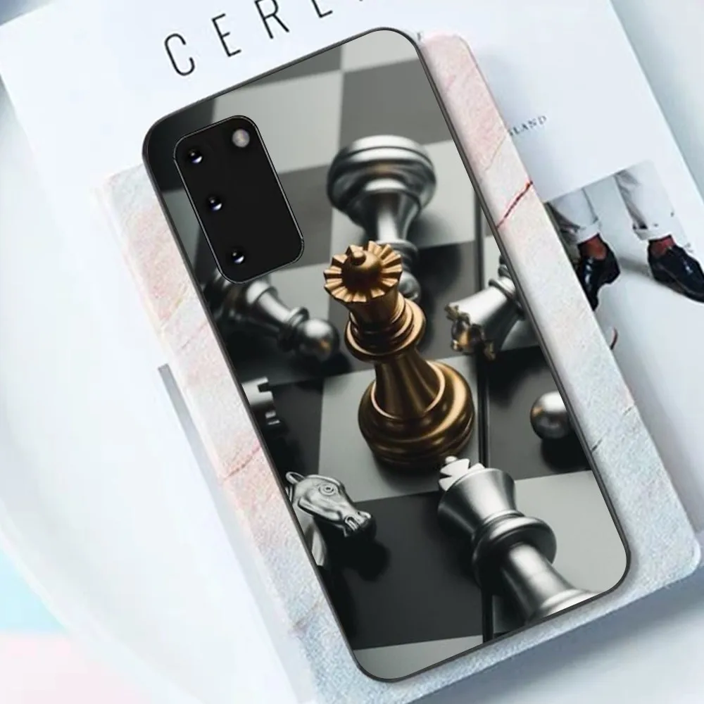 Funda de teléfono de ajedrez para Samsung S 9 10 20 21 22 23 30 23plus lite Ultra FE S10lite - imagen 3