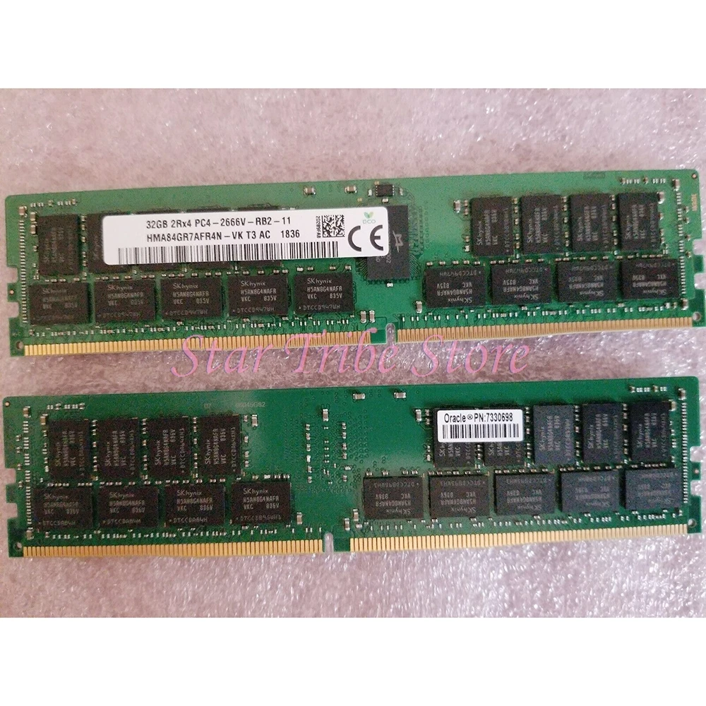 1 Uds RAM para SK Hynix HMA84GR7AFR4N-VK HMA84GR7AFR4N 32G 32GB DDR4 2666V 2666ECC memoria de servidor - imagen 5
