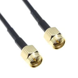 Cable Coaxial RG174 SMA Macho-Hembra Pigtail RF Alta Frecuencia