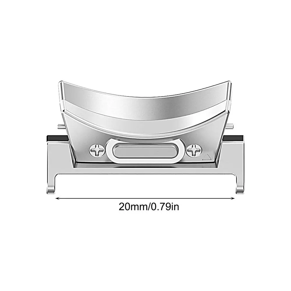 Conector de ajuste rápido para Samsung Galaxy Watch 6 5 4 40 44mm, adaptador de acero inoxidable Galaxy Watch 6Classic 43 47 42 46mm 5pro 45mm - imagen 2