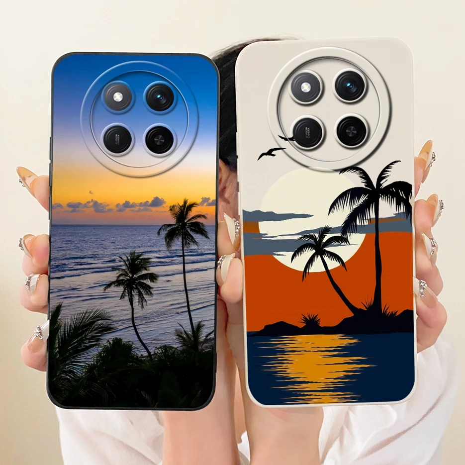 Para Honor Magic 7 Lite funda HonorX9C flores de lujo cubierta pintada de caramelo funda de silicona suave para Honor X9C Smart Magic7 Lite Shell - imagen 4