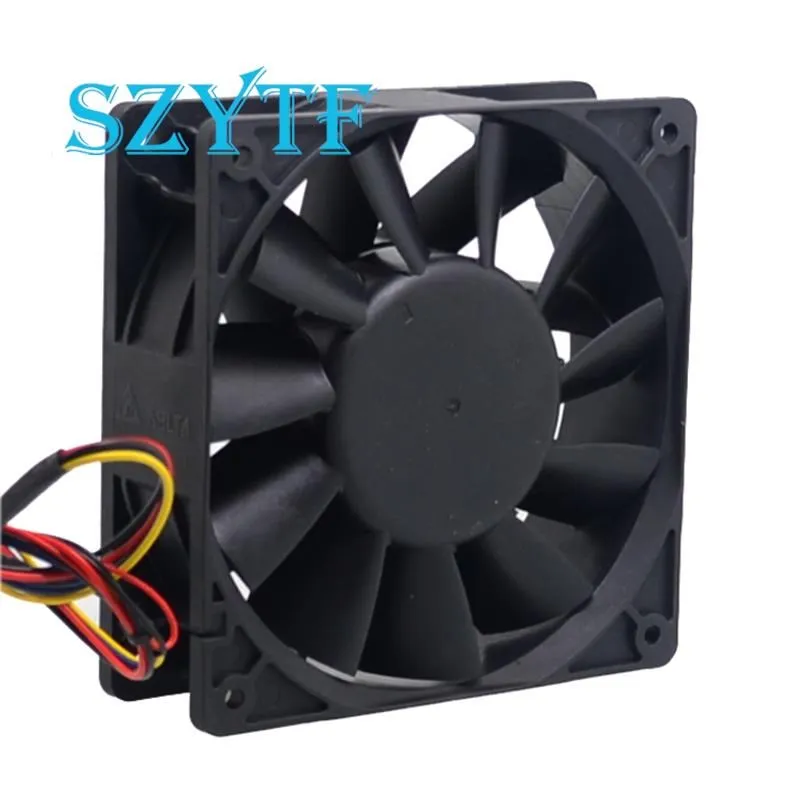 Ventilador de refrigeración de 4 cables para Delta, 12V, 12038, 4.8A, PFC1212DE, 120mm, volumen de viento súper grande, rodamiento de bolas doble, violento - imagen 4