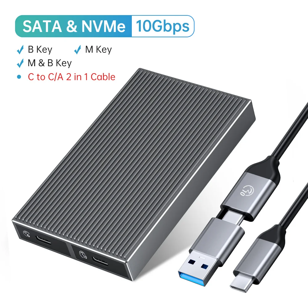 NVMe SATA - Dual Bay