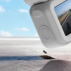 Funda de silicona para DJI OSMO Nano, funda protectora completa, cubierta protectora de piel suave con tapa de lente para cámara de acción NANO