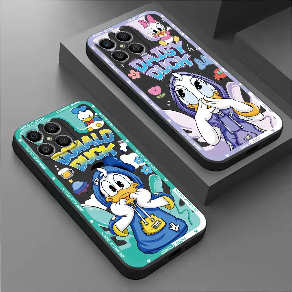 Funda de parachoques suave negra de Mickey Minnie de pareja de Disney para Honor X8 X9a Magic5 Lite 70 X8a 90 Pro X7 X6 X6a 8X Magic5 - imagen 4