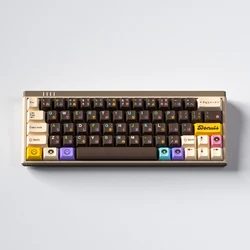 Teclas PBT Teclado Mecánico Patrón Donut Antidesgaste