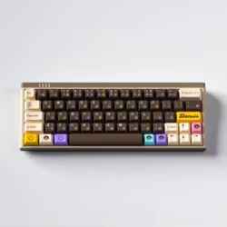 Teclas PBT Teclado Mecánico Patrón Donut Antidesgaste