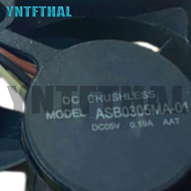 Nuevo para ASB0305MA-01 DC 5V 0.19A 30x30x10MM ventilador de refrigeración de servidor de 3 cables
