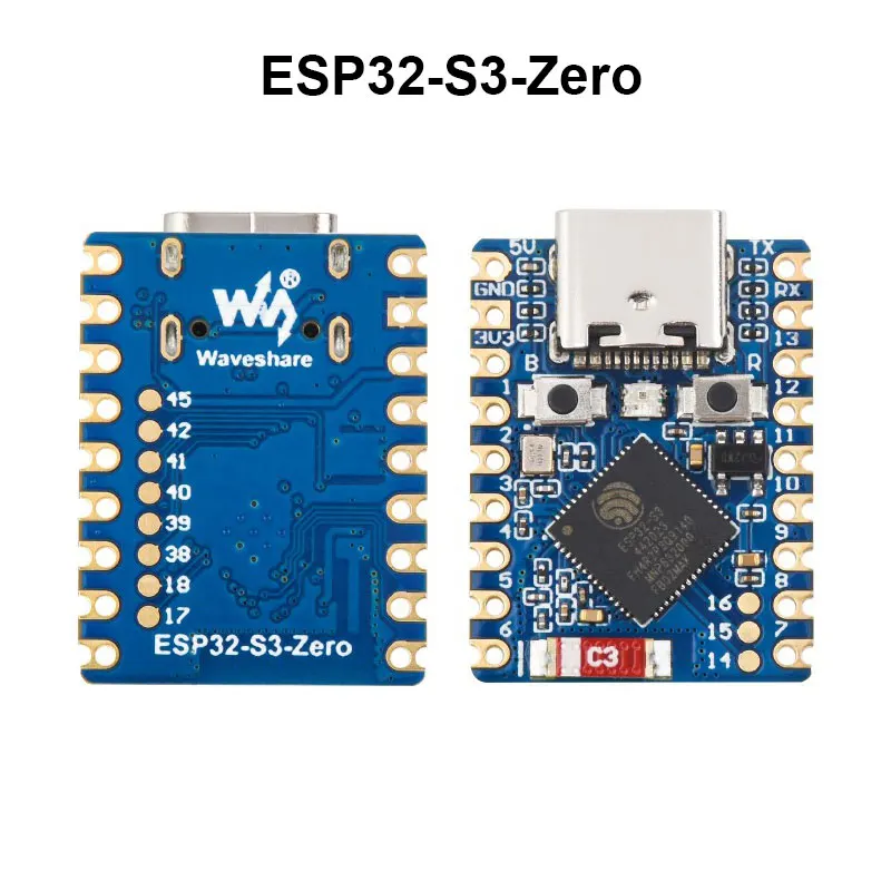 ESP32 C3/C6/S3 Zero Mini Placa de desarrollo 2,4 GHz Wi-Fi y Bluetooth 5 RISC-V 4MB de memoria Flash integrada antena cerámica integrada - imagen 4