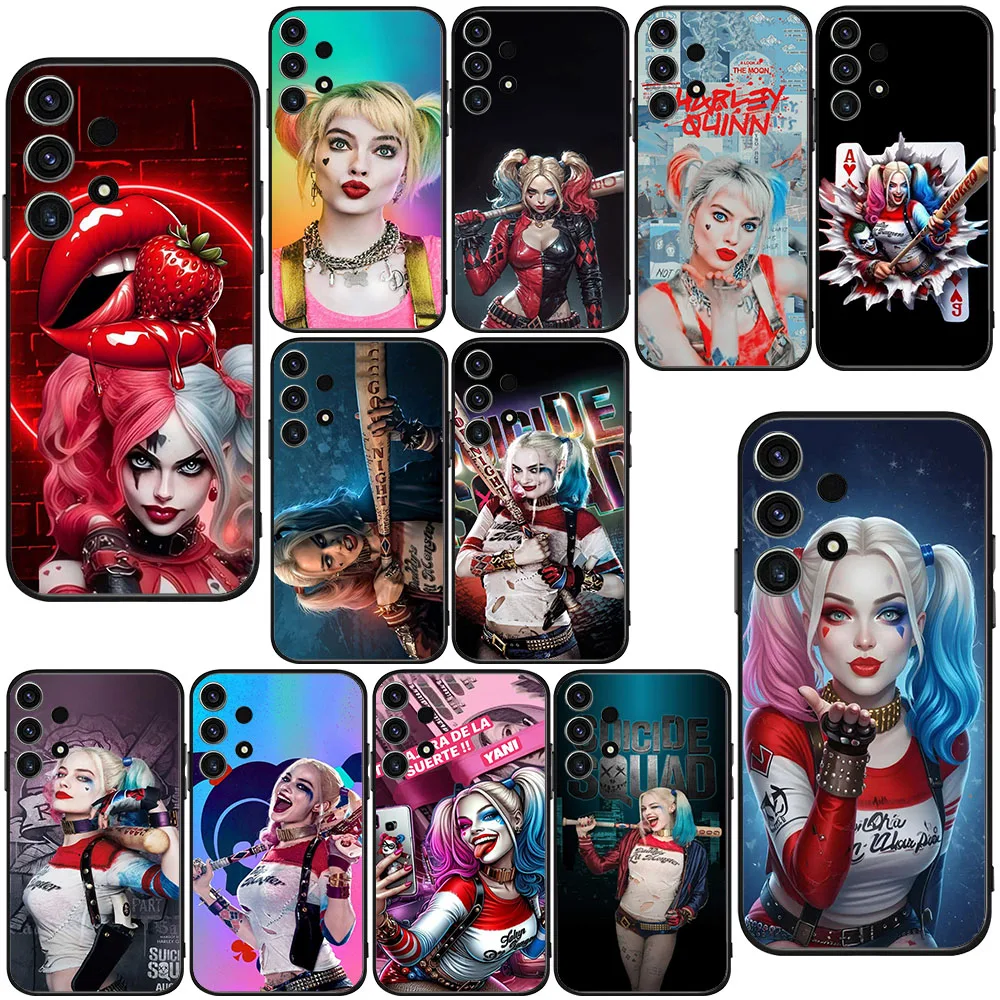 BK-12 H-Harley Quinns funda blanda para OPPO A91 F15 A92 A72 A52 A93 A94 F11 A3S A18 A40M A3 A5i A60 F23 NFC Pro
