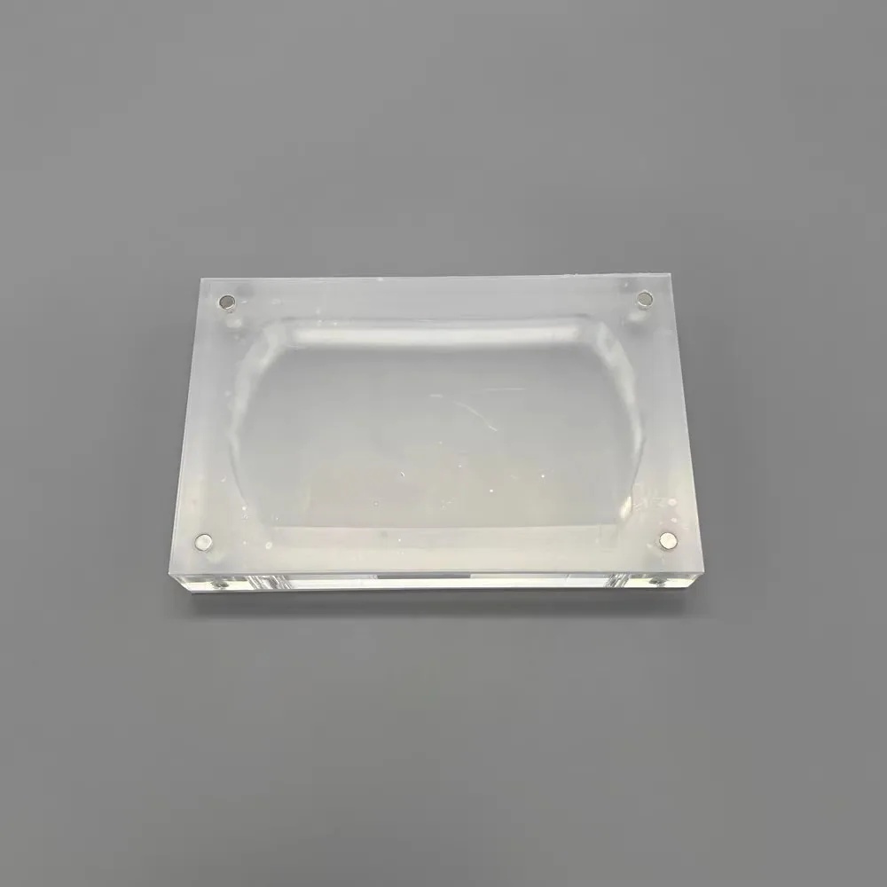 Cubierta de succión magnética de acrílico transparente portátil para PlayStation, caja de almacenamiento de consola para PSP GO, consola de juegos shel - imagen 2