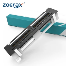 ZoeRax Panel Cat6 12 Puertos RJ45 para Montaje en Pared