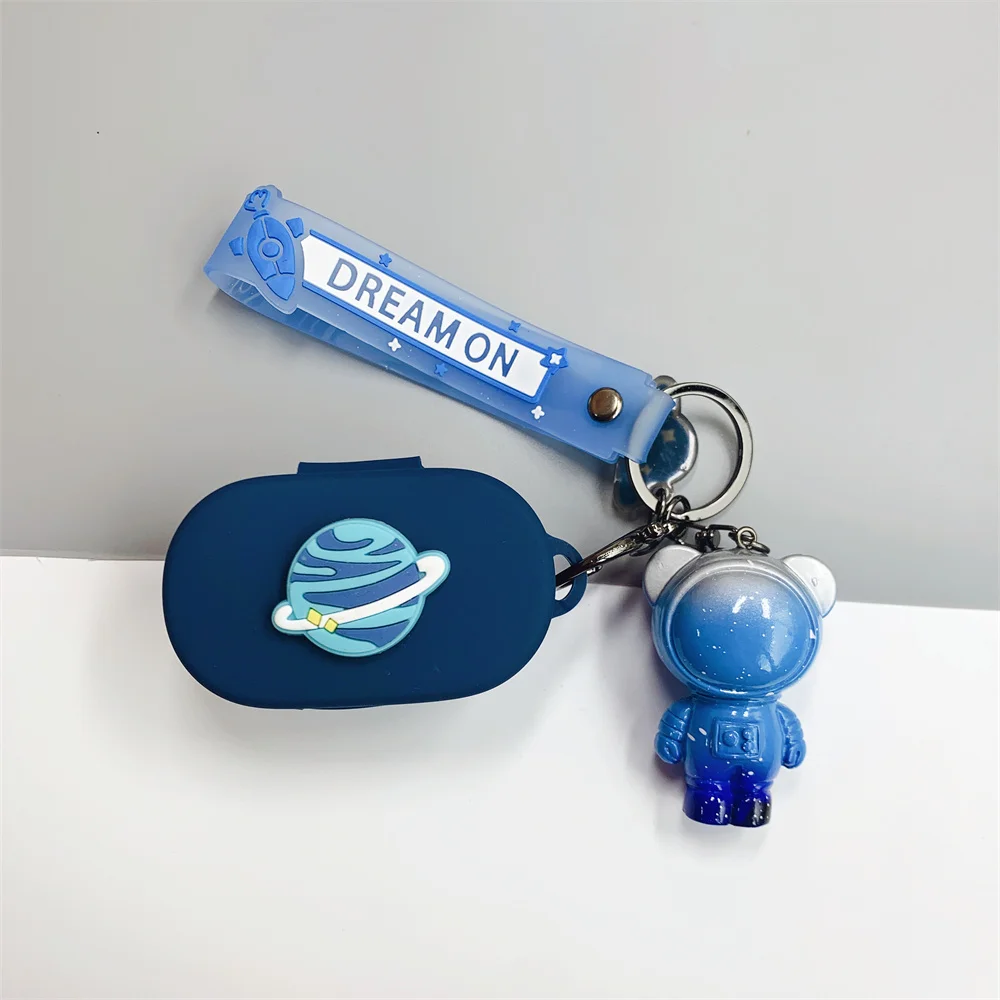 Funda de WF-C700N para WF-C500 Sony, protector de auriculares con Bluetooth, colgante de dibujos animados, dinosaurio C500, C700N - imagen 3