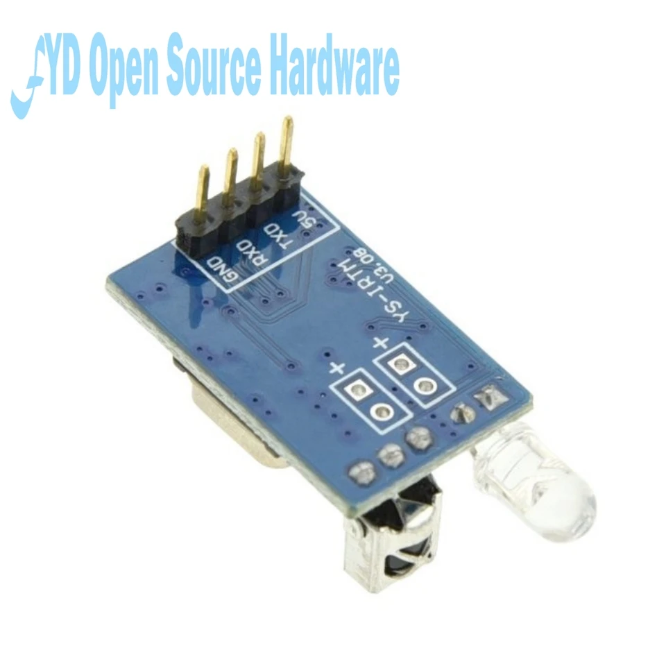 Placa decodificadora infrarroja de 1 piezas, Control remoto, transmisor, receptor, módulo inalámbrico para convertidor de placa DAC IR - imagen 3